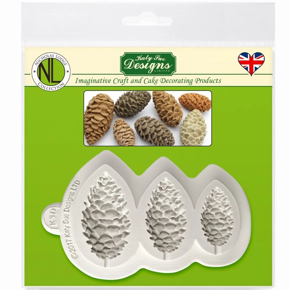 Katy Sue Mold Dennenappels