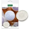 Katy Sue Mold Floral Lace Cupcake