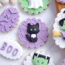 Katy Sue Mold Halloween Heks, Kat en Ketel