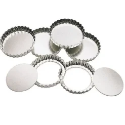 Kitchen Craft Quichevormpjes Ø10cm set/6