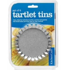Kitchen Craft Quichevormpjes Ø10cm set/6