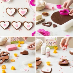 Koekjes Uitstekers Cijfers en Alfabet Set/36