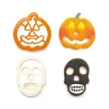 Koekjes Uitsteker Set Doodshoofd & Pompoen Halloween
