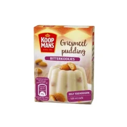 Koopmans Griesmeelpudding Bitterkoekjes 90g