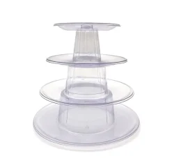 Macaron standaard plastic 4 delig