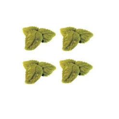 Marsepein Blaadjes Groen Klein 33mm (120 st.)