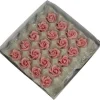 Marsepein rozen 5 blads 35mm 10 stuks, Roze Luxe
