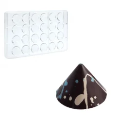 Martelatto Bonbonvorm Kegel Vorm (24x) Ø32x23mm**