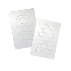 Martellato Chocolademal Snor en Bril (8x)