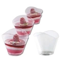 Martellato Lepelgebak cups Wave (50 ml) / 100 stuks