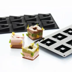 Martellato Siliconen Vorm Cube 50x50mm (8) Set/2**