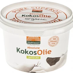 Mattisson Kokosolie Geurloos Biologisch 500ml