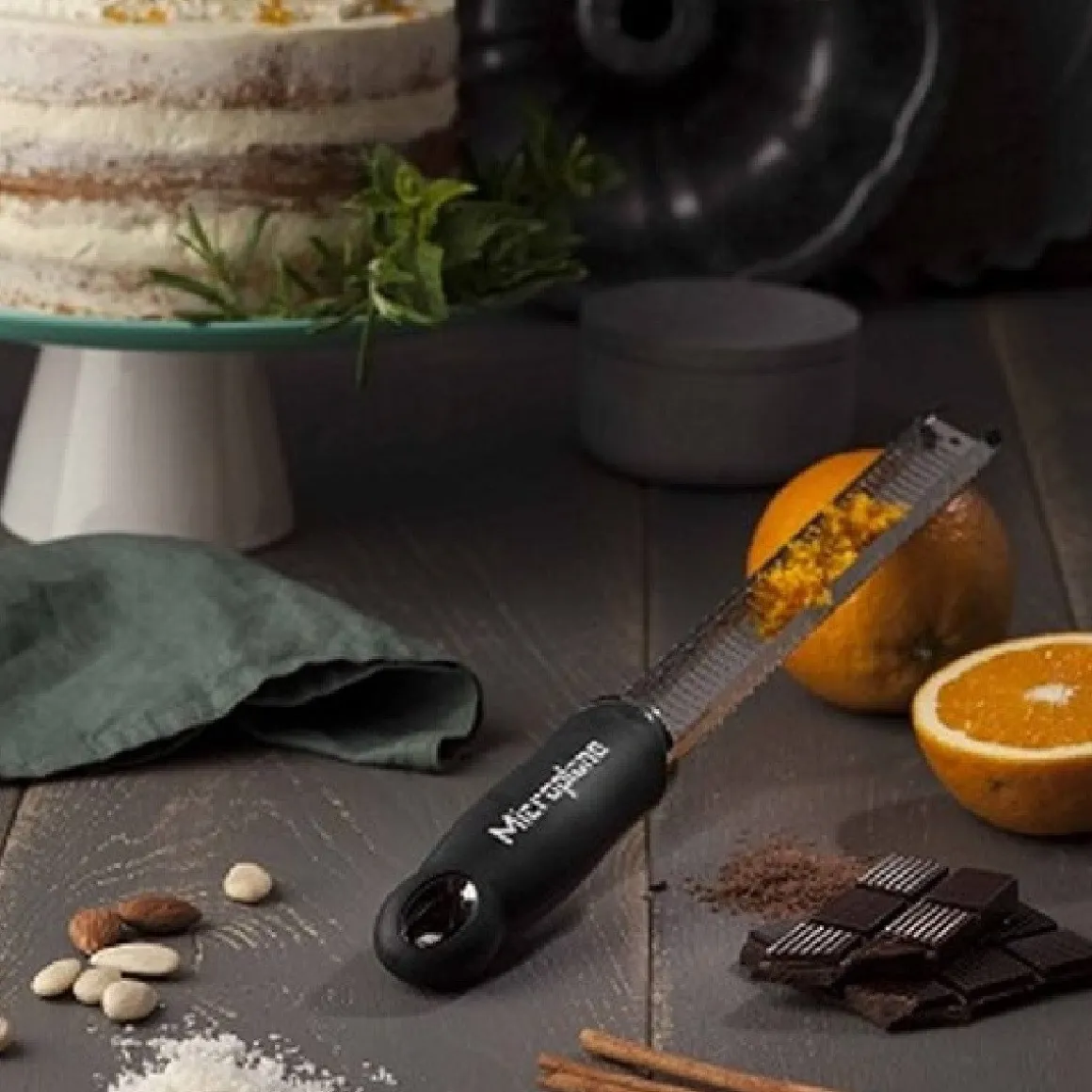 Microplane Rasp Zester Zwart
