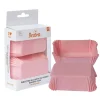 Mini Plumcake Bakvorm Roze 80x50x32(h)mm 36 stuks