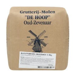 Molen de Hoop Mais/Pompoen Broodmix 2,5kg