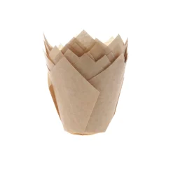 Muffin Cups HoM Tulp Kraft 200st.