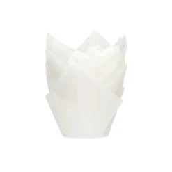 Muffin Cups HoM Tulp Wit 36st.