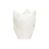 Muffin Cups HoM Tulp Wit 200st.