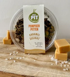Nederlandse Pompoenpitten Caramel Zeezout 150g