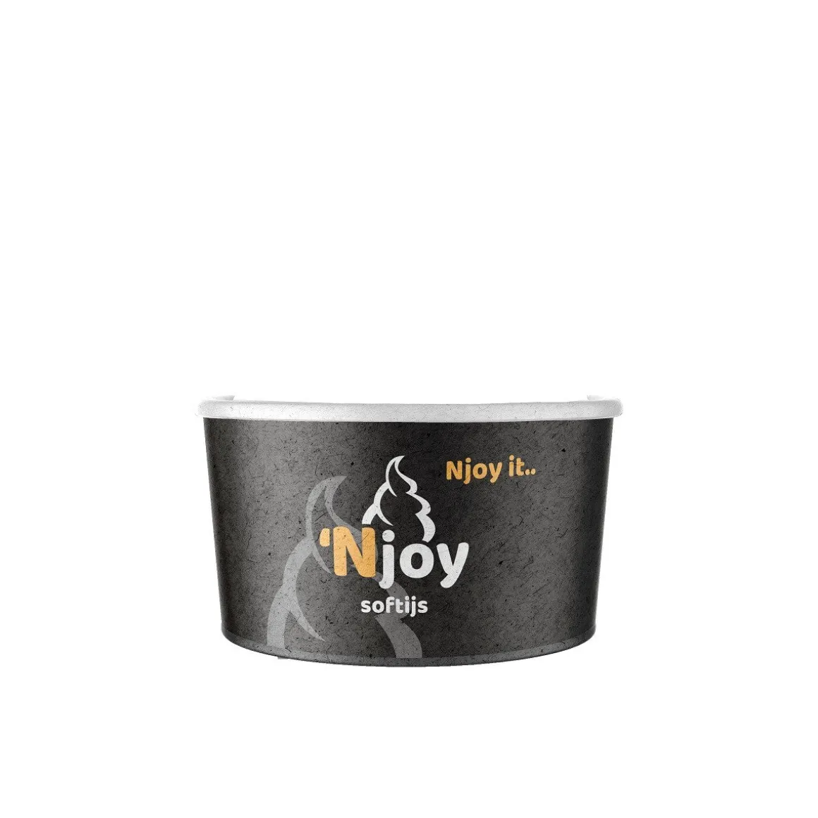 Njoy Sundae bekers 100cc (50 stuks) Bio