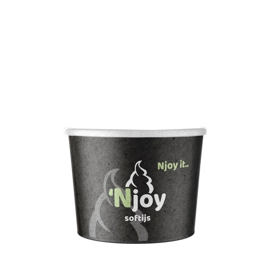 Njoy Sundae bekers 225cc (50 stuks) Bio
