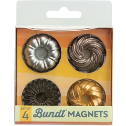 Nordic Ware Bundt Magneten Set/4