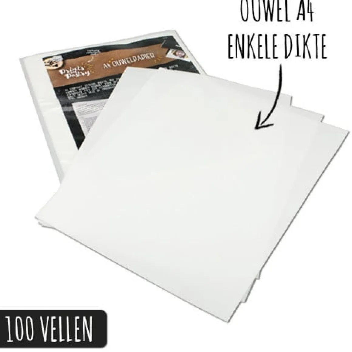 Ouwelpapier A4-formaat (100 vellen)