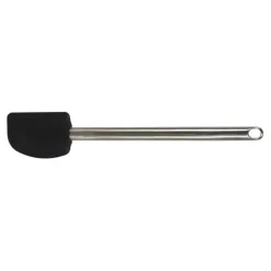 Pannenlikker rubber met RVS steel 30cm