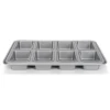 Patisse Mini Broodvorm Silver-Top 8-vaks 34x28cm