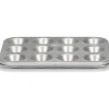 Patisse Mini Muffin/Cupcake Bakvorm Silver-Top 12 Stuks 25cm
