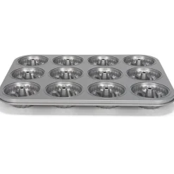 Patisse Mini Tulbandvorm Silver-Top 12 stuks 35x26cm