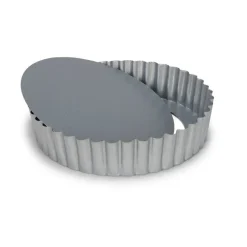 Patisse Quichevorm Losse Bodem Hoge Rand Silver-Top Ø20cm