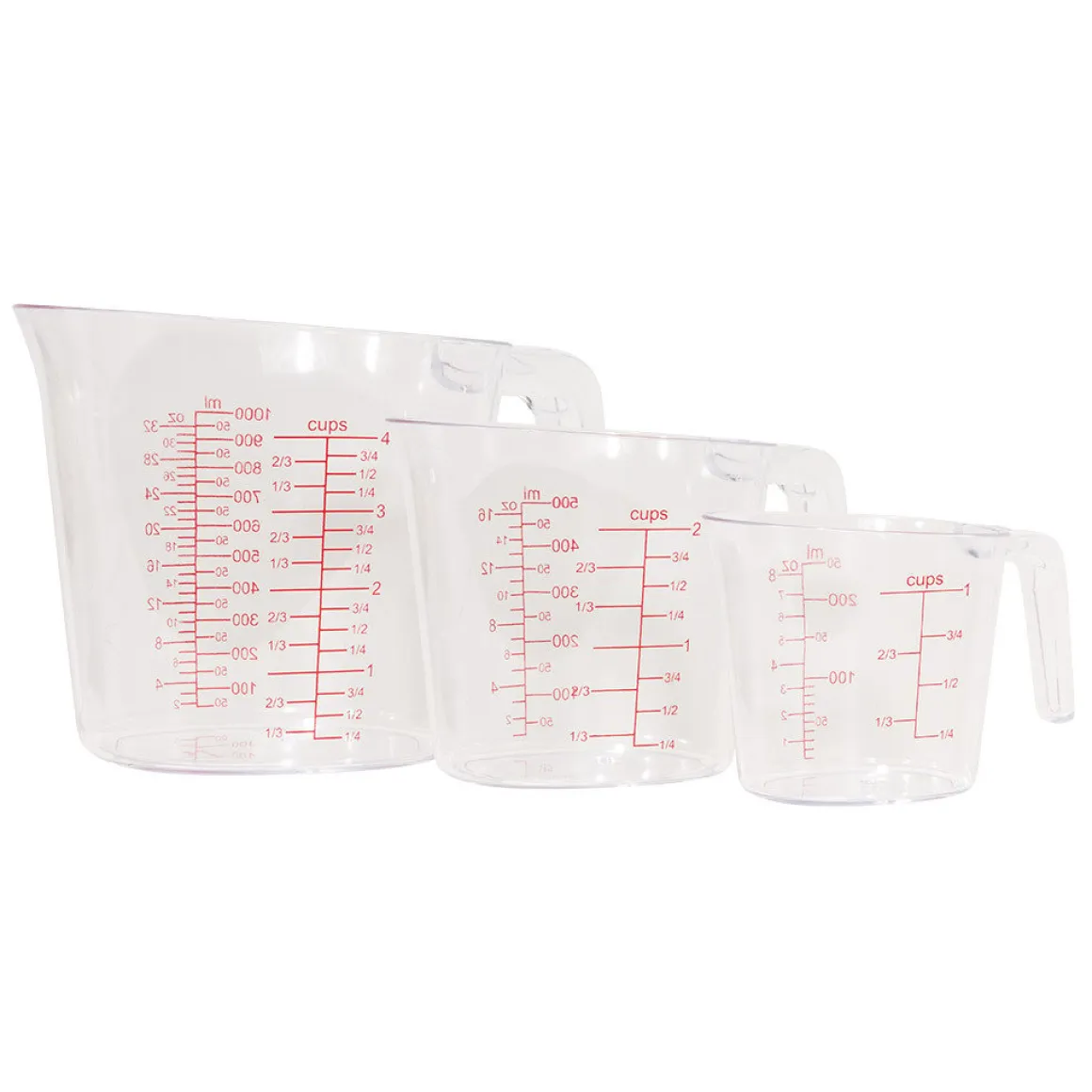 Patisse Stapelbare Maatbekers 250-500-1000ml