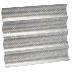 Patisse Stokbroodvorm 4-delig Silver-Top 38cm