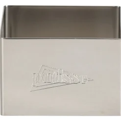 Patisse Taartring Vierkant RVS 6x6cm