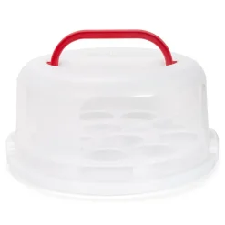 Patisse Transportdoos Kunststof Taart/Cupcake Ø30cm
