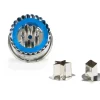 Patisse Uitsteker Linzer (Bloem/Ster/Vierkant) RVS 5cm Set/3