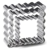 Patisse Uitsteker Ribbel Vierkant RVS Set/3