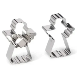 Patisse Uitstekers Engel RVS 7cm 2-delig**