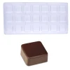 Pavoni Bonbonvorm Vierkant Smooth (21x) 26x26mm
