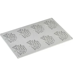 Pavoni Siliconen Vorm Coral (8) Ø75x59mm 30x20cm