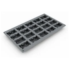 Pavoni Siliconen Vorm Gruyere Kaas 50x31mm (20) 30x17,5cm