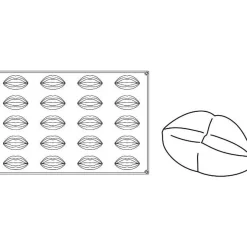 Pavoni Siliconen Vorm Lippen 93x59mm (20) 60x40cm