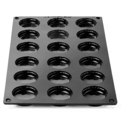 Pavoni Siliconen Vorm Mini Macaron Ø4x2,5cm (18) Set/2