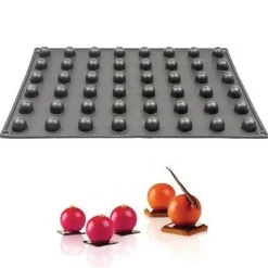 Pavoni Siliconen Vorm Mini Truffel Ø20mm (48) 30x40cm