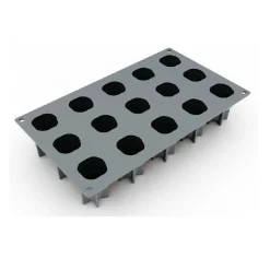 Pavoni Siliconen Vorm Peer Ø43x55mm (15) 30x17,5cm