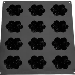 Pavoni Siliconen Vorm Rozen Ø80mm (12) 40x30cm