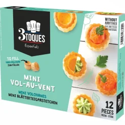 Pidy Bladerdeeg Pasteitjes Zakouski Ø3,5cm (12 st.)