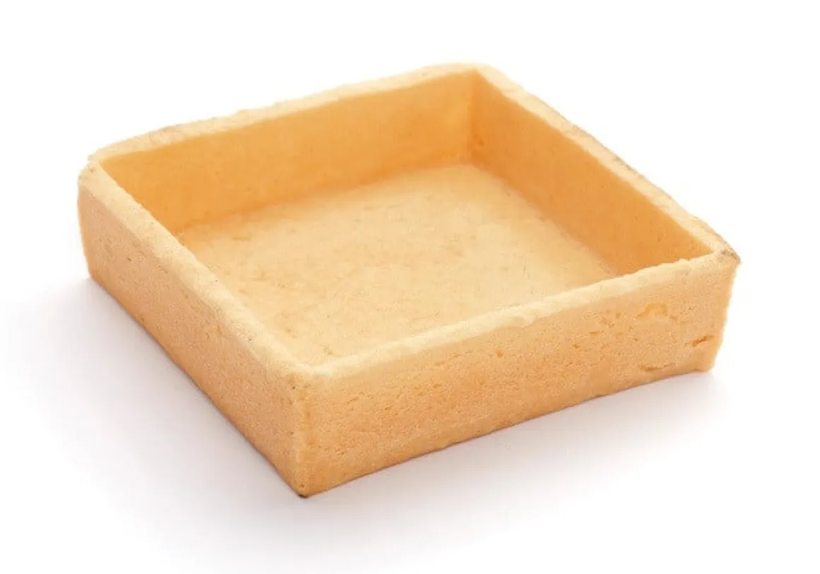 Pidy Zanddeegtartelette Vierkant 7x7x1,8cm (36 st.)