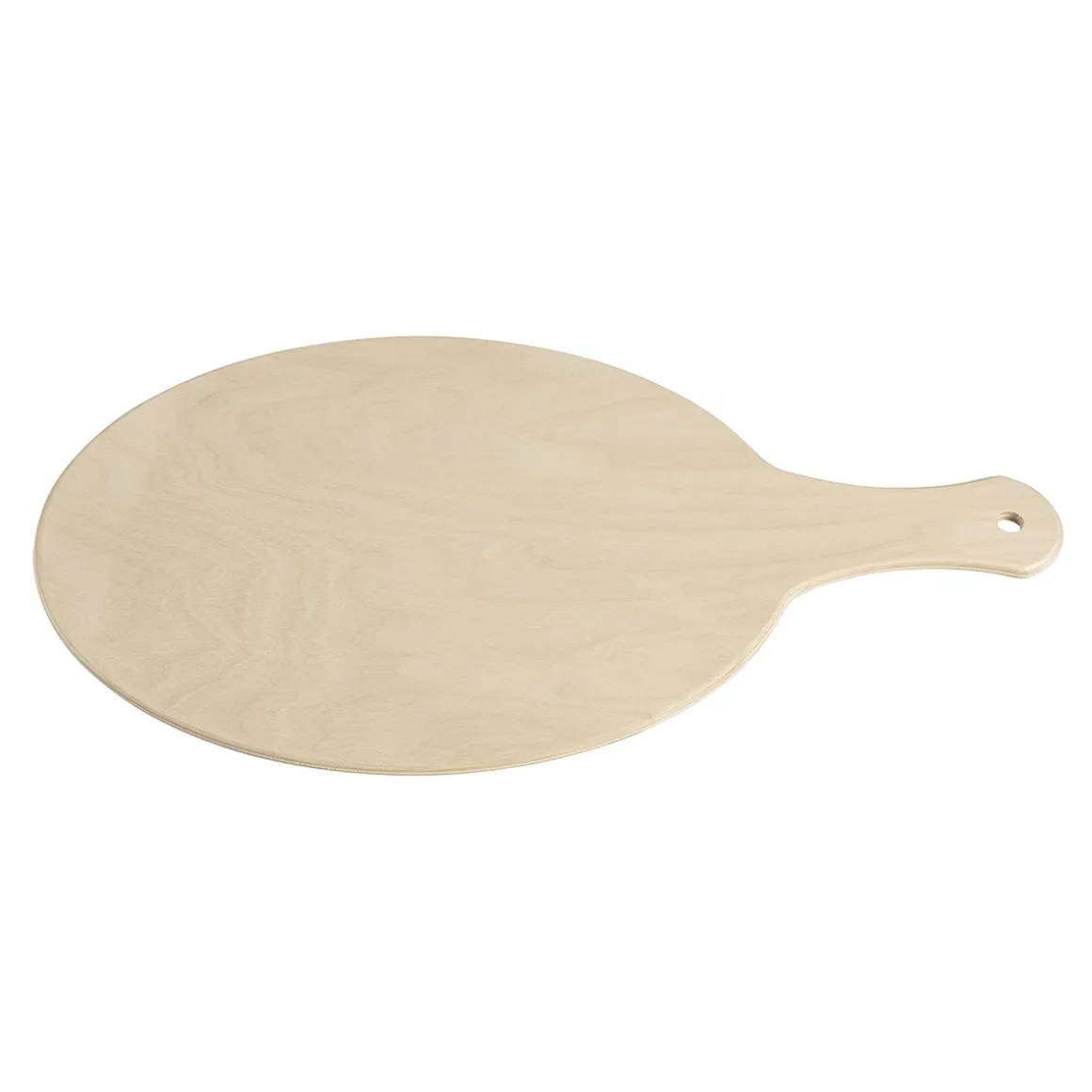 Pizzaschep Berkenhout Ovaal 42x22x0,6cm